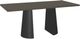Amisco Customizable Gemma 84" Rectangular Pub Table with 1.63" White Oak Veneer Top-0