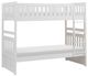 Homelegance® Galen White Twin/Twin Bunk Bed-0