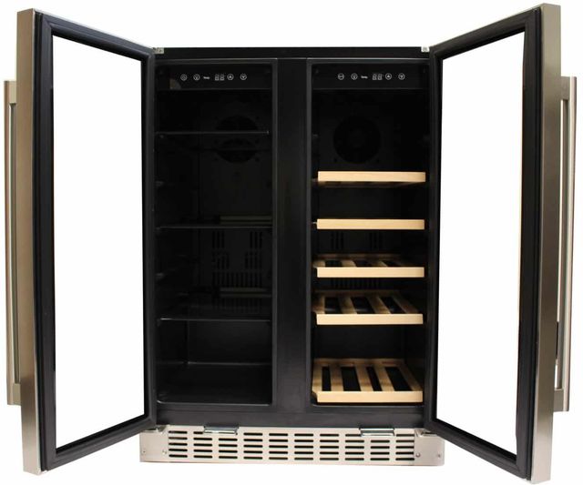 Azure 24" 5 Cu. Ft. Stainless Steel Wine Cooler-1