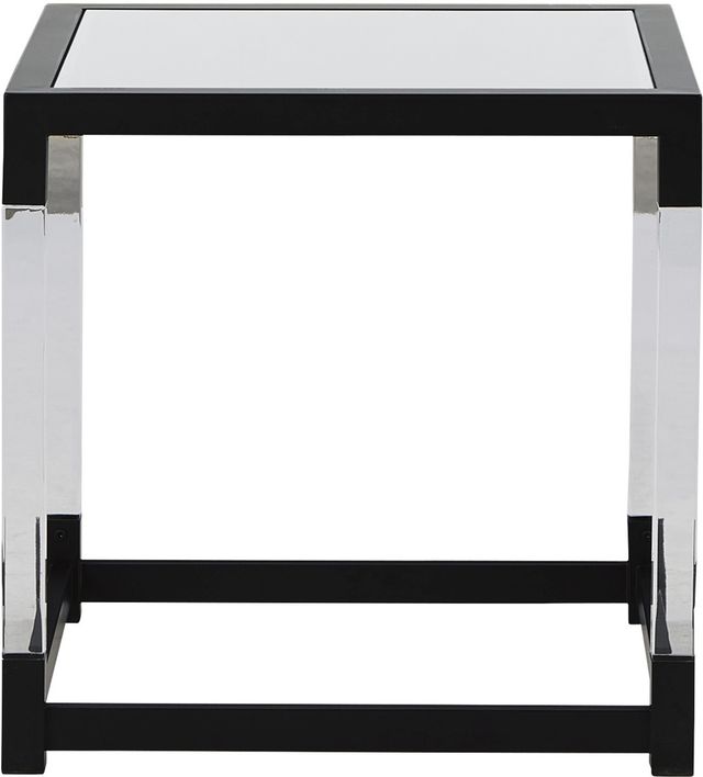 Signature Design by Ashley® Nallynx 2-Piece Metallic Gray Coffee  Living Room Table Set-2