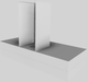 Vent-A-Hood® 48" White Contemporary Wall Mounted Range Hood-4