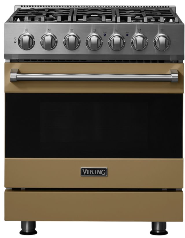 Viking® 3 Series 30" Golden Hour Natural Gas Pro Style Range-0