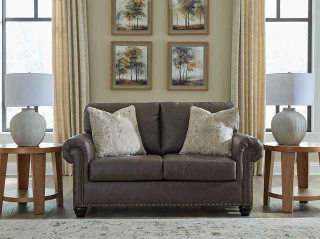 Benchcraft® Roxmere Umber Loveseat-3