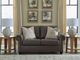 Benchcraft® Roxmere Umber Loveseat-4