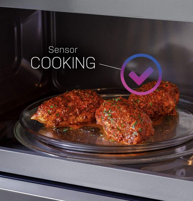 GE Profile™ 2.2 Cu. Ft. Stainless Steel Over The Range Microwave -8