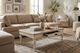 Sunny Designs™ Westwood Village Antique White Cocktail Table with Gray Top -1