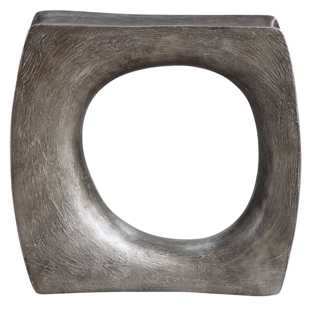 Uttermost® Valira Silver Side Table-3