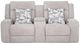 Franklin™ Logan Dolby Storm Power Reclining Loveseat with Power Headrest and Dual Seat Air Massage-0