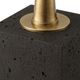 Uttermost® Shino Antique Brass Floor Lamp-5