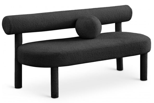 Meridian Furniture Parlor Black Bench-0