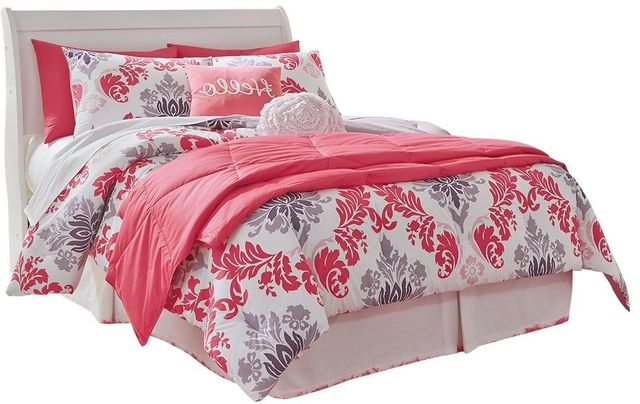 Signature Design by Ashley® Anarasia 3-Piece White Full Sleigh Bed Set-1