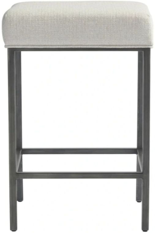 Universal Explore Home™ Mitchell Gray/Zora Cream Console Stool-0