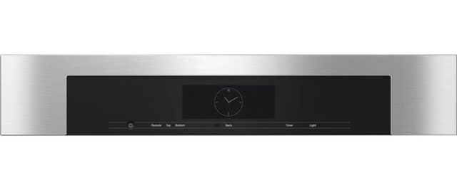 Miele 30" Clean Touch Steel Double Electric Wall Oven -1