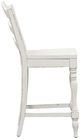 Liberty Furniture Magnolia Manor Antique White Ladder Back Counter Chair-3