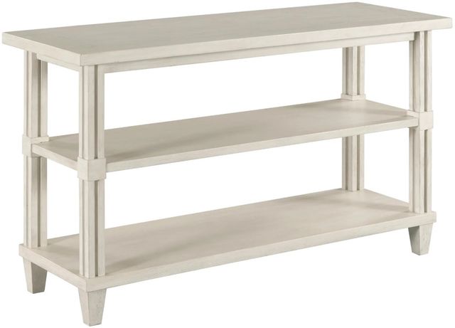 Hammary® Grand Bay Wayland Egret Sofa Table-0