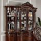 Furniture of America® Normandy Brown Cherry Hutch and Buffet Set-1