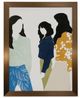 Stylecraft Beige/Black/Blue/Brown/Off-White/Orange Casual Chic Wall Art-0
