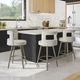 Amisco Customizable Curtis Bar Swivel Stool-4