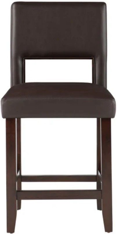 Linon Vega Espresso Counter Stool-3