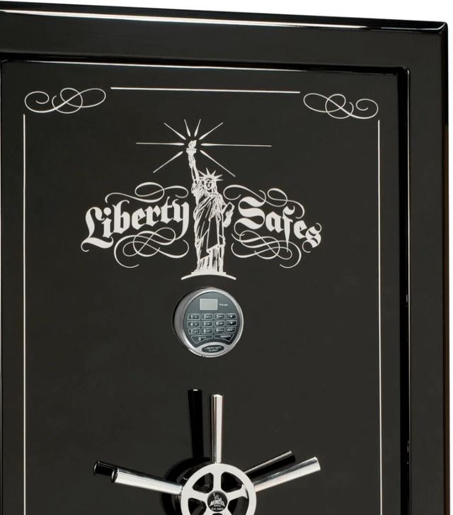Liberty Safe Presidential Black Gloss 25 Electronic Lock Gun Safe-1