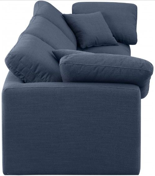 Meridian Furniture Indulge Navy 105" Sofa-3