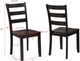 Crown Mark Durham 5-Piece Dark Brown Dining Set-2