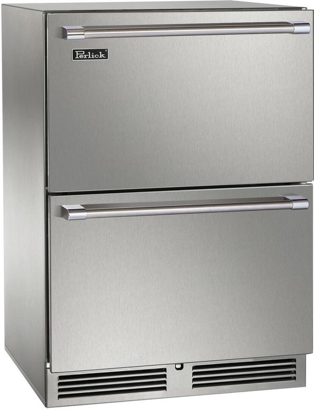 Perlick® Signature Series 24" Stainless Steel Freezer Drawer-0