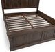 Classic Home Adelaide Cocoa Brown Eastern King Panel Bed-5