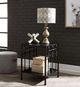 Liberty Furniture Vintage Black Open Nightstand-1