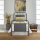 Liberty Furniture Vintage Series Gray Full Youth Metal Bed-0