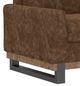 International Furniture Direct Mita Brown Sofa-1