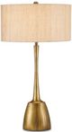 Currey & Company Cheenee Antique Brass Table Lamp-0