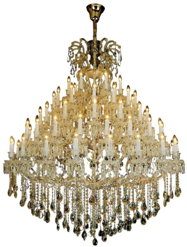 Michael Amini® Grand Versailles Cognac Crystals 45-Light Chanelier-0