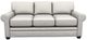 La-Z-Boy® Olson Ivory Leather Sofa-1