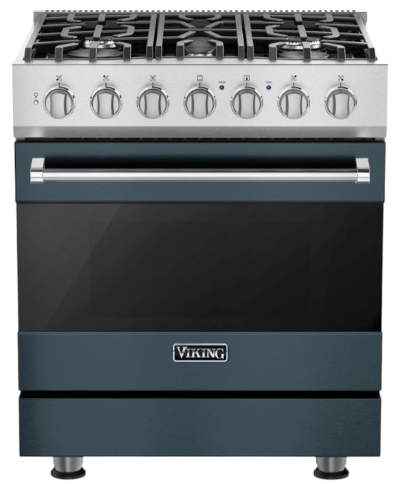Viking® 3 Series 30" Squall Pro Style Dual Fuel Range-0