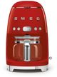 Smeg 50's Retro Style Red Drip Filter Coffee Machine-0