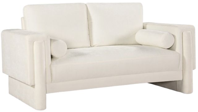Meridian Furniture Madeline Cream Loveseat-0