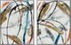 Classy Living 2-Piece Modern Momentum Abstract Duo Wall Art Set-0