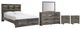 Signature Design by Ashley® Drystan 5-Piece Multi Queen Bookcase Storage Bed Set-0