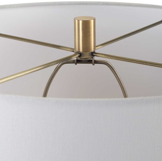 Uttermost® Nocturnal Black Table Lamp-4