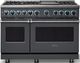 Viking® 7 Series 48" Cast Black Pro Style Dual Fuel Range with 12" Griddle-3