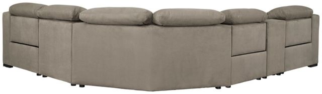 Signature Design by Ashley® Next-Gen Gaucho 6-Piece Putty Power Reclining Sectional with Armless Power Recliners-1