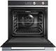 Fisher Paykel 24" Brushed Stainless Steel with Black Glass Electric Built In Single Oven-1