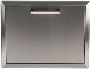 front view of the Coyote® Outdoor Living Stainless Steel Pull Out Ice Chest