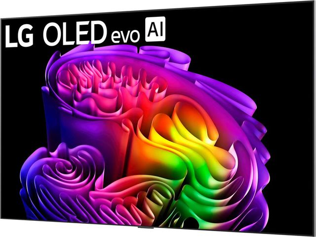 LG G6 Series 77" 4K Ultra HD OLED evo AI Smart TV with Supplied Flush Wall Mount-1