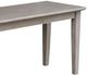 John Thomas Furniture® Dining Essentials Taupe Gray Shaker Bench-1