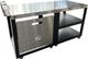 XO Black Pizza Oven Prep Cart-3