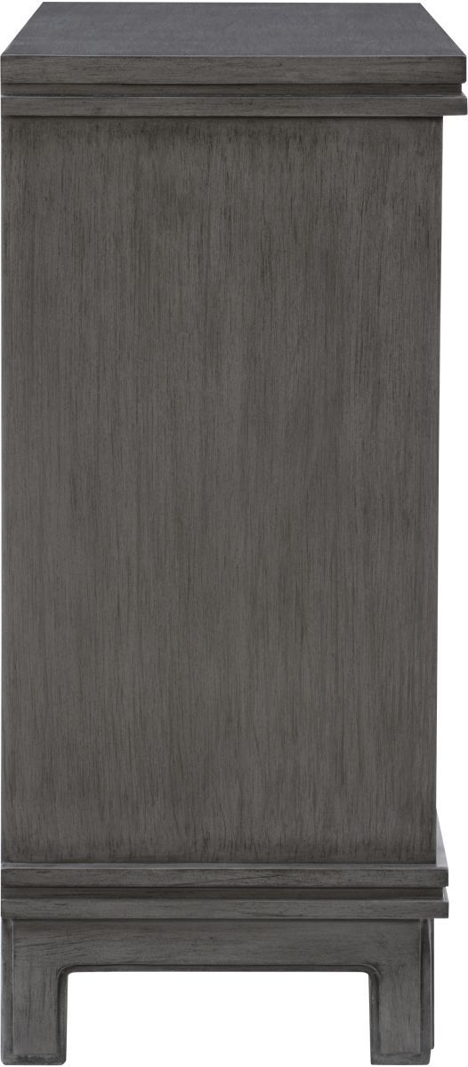 Powell® Zora Gray Carved Cabinet-3