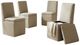 Liberty Furniture Accent Dining 4-Piece Nathan Cloud/Nathan Sand Dining Chair Set-0