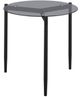 Coaster® Rosalie Smoked Glass Top End Table with Sandy Black Base-0